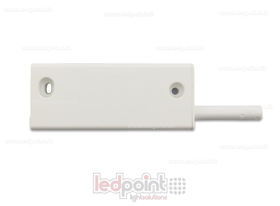 Interrupteur de porte sans fil et sans pile, blanc, RF 433 MHz Interrupteur de porte sans fil et sans pile, blanc, RF 433 MHz