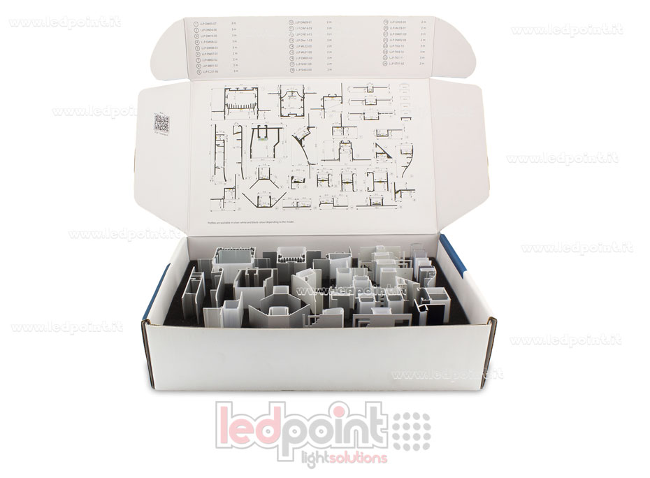 Profilé pour rubans led Profilé pour rubans led