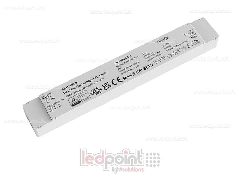Alimentation 150W 24V DALI Push-Dim SkyDance Alimentation 150W 24V DALI Push-Dim SkyDance