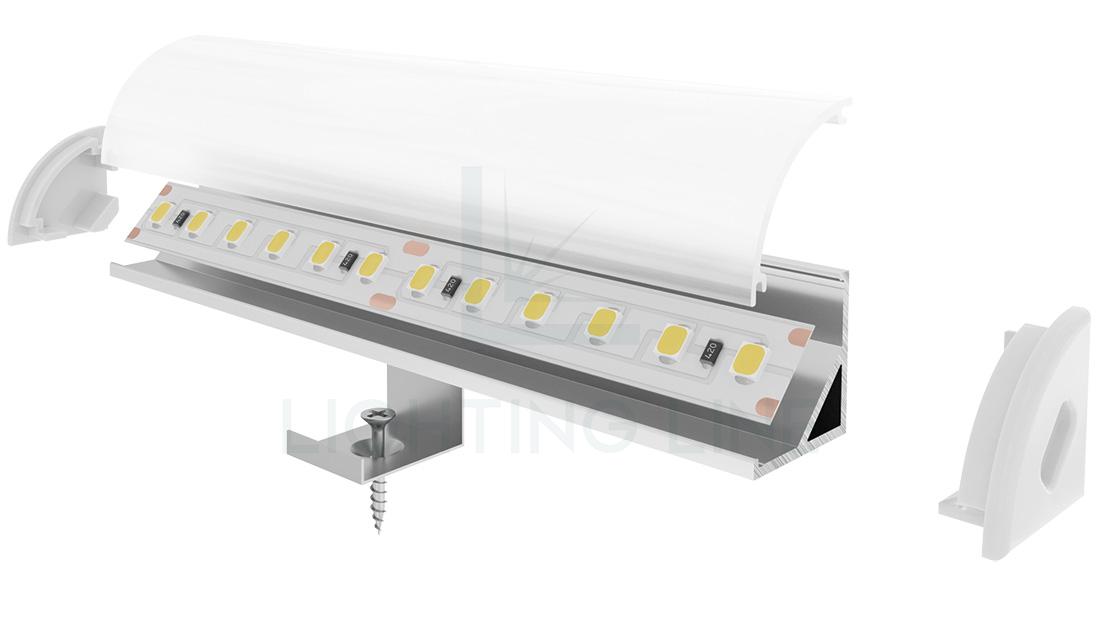 Profilé pour rubans led Profilé pour rubans led